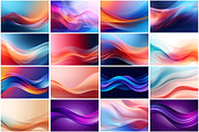 Abstract Wavy Banner Background, a Background Graphic by Forhadx5 (Thumbnail 7 of 7)