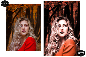 12 Dreamy Autumn Photoshop Actions