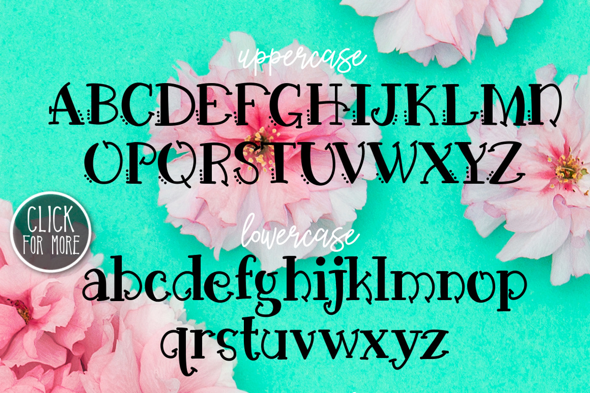 Unicorn Wishes a Magical Typeface preview 2