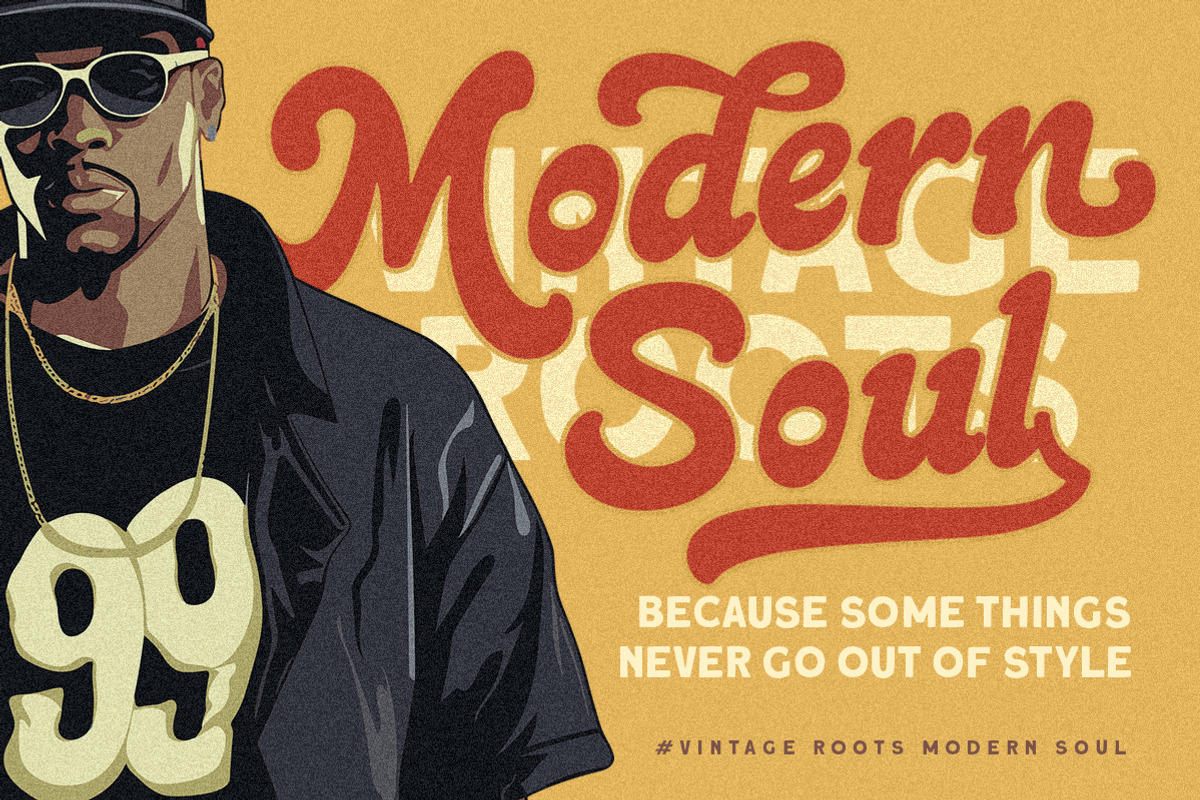 Melody Groove Bold Script, a Script Font by Letterhend Studio (Photo 3 of 9)