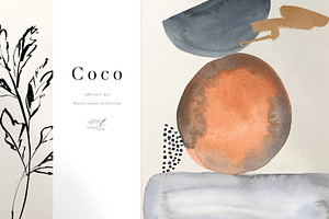 Coco - Abstract Watercolors