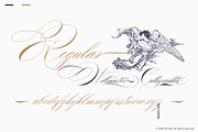 Willmaster Calligraphia, a Script Font by Alcode (Thumbnail 5 of 11)