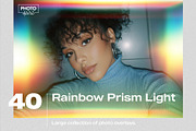 Rainbow Prism Light Overlays, a Texture Graphic by PhotoSpirit (Thumbnail 1 of 8)