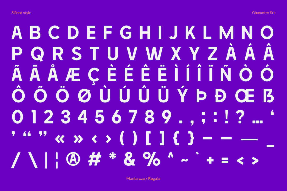 Montaroza – Rough Texture Geometric, a Sans Serif Font by Casloop Studio (Photo 5 of 10)