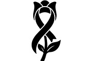 Cancer Ribbon Floral & Beer Mug, an Object Graphic by Gfx_Store (Thumbnail 4 of 16)
