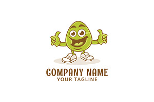 Potato Cartoon - Template Logo