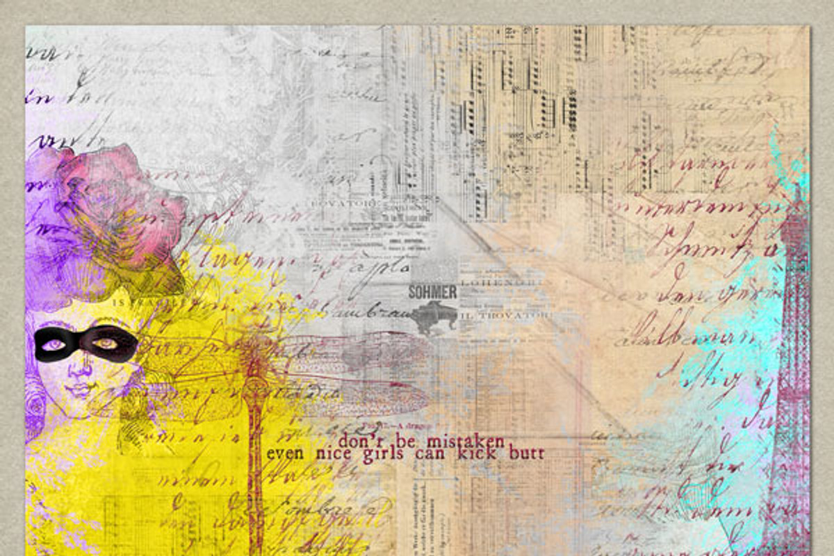 Collage Style Brushes and Stamps preview 2