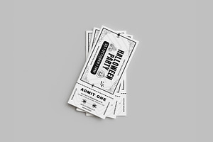 Halloween-Ticket, an Invitation Template by MNT-Creator
