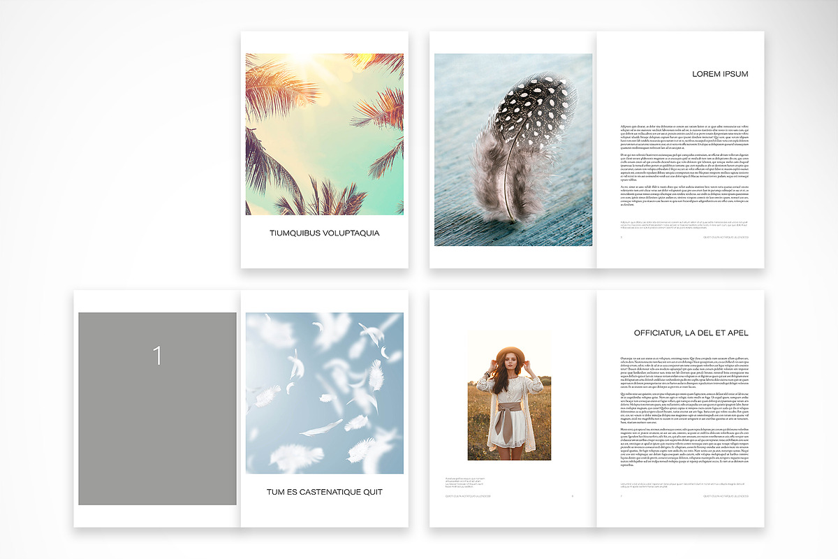 Soft Lifestyle Magazine Template, a Magazine Template by McLittle Stock (Photo 2 of 5)