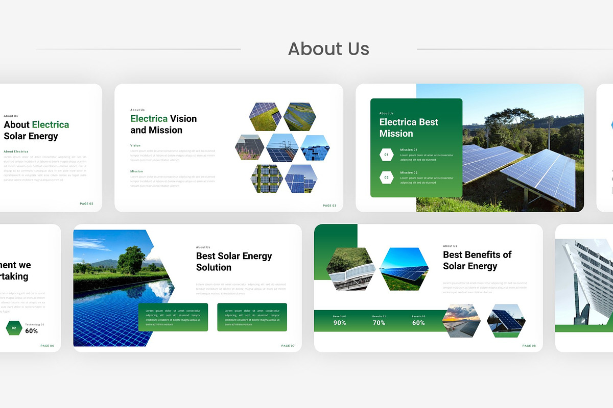 Electrica - Solar Energy PowerPoint, a Design Template by Ermedia Studio (Photo 2 of 7)