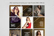 Luxor - Instagram Puzzle feed, a Social Media Template by Plan B (Thumbnail 4 of 6)