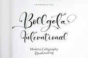 Bollgota Black Friday, a Script Font by pineungtype (Thumbnail 1 of 8)