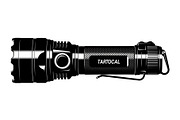 Tactical Flashlight Silhouettes, a Graphic by musafir_fashion (Thumbnail 4 of 14)