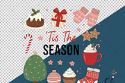Tis The Season, Christmas Season Png, an Illustration by Creative Art (Thumbnail 2 of 6)