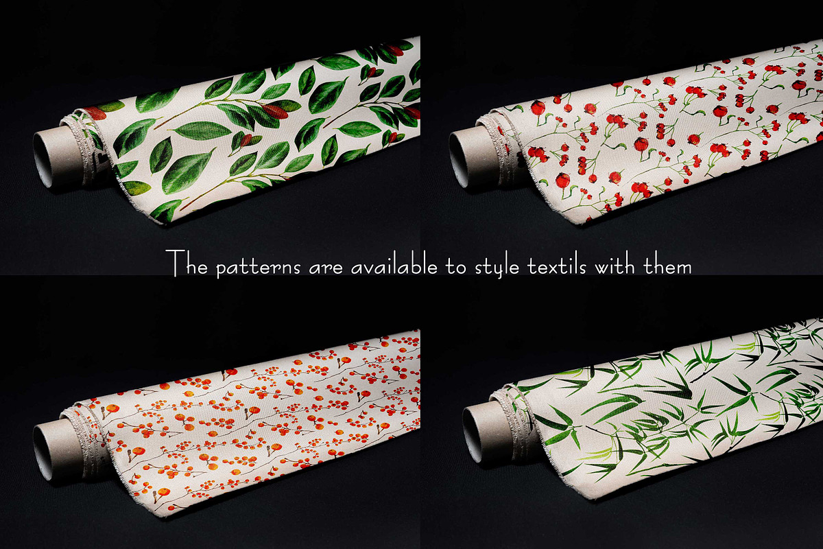 Natural watercolor plants, a Decorative Illustration by OctopusRider (Photo 6 of 9)