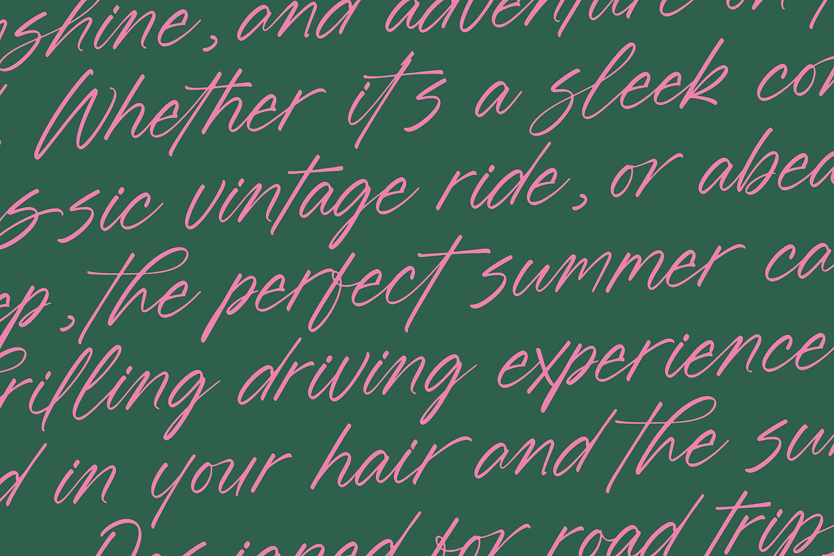 Blynkas Scripte Handwritten Font, a Script Font by Letterena Studios Script (Photo 11 of 15)