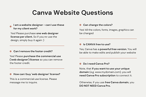 Elegant Coach Canva Website Template