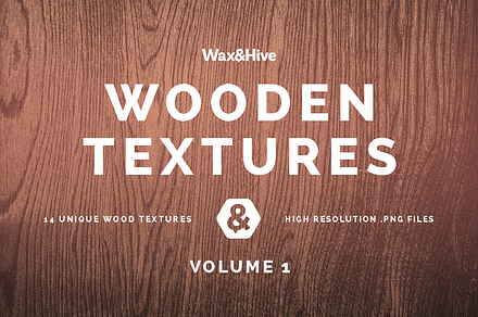 Wooden Textures Volume 1, a Texture Graphic by Wax & Hive