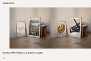 5x7 Two Frame Poster Mockup, a Household Mockup by mockupize (Thumbnail 7 of 7)