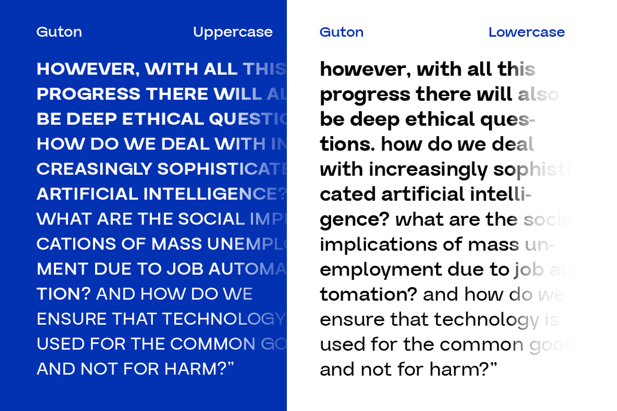 Guton Sans Serif Family, a Sans Serif Font by Yukita Creative (Photo 11 of 12)