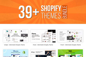 39 Shopify Themes Bundle