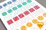 Dice (Vector), an Illustration by John Khester (Thumbnail 2 of 2)