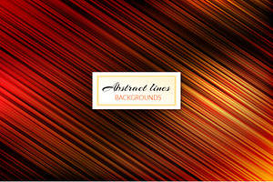 6 Illustrations Lines Background