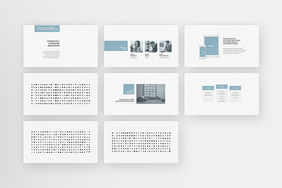 Naga - PowerPoint Template, a Presentation Template by Tugcu Design Co. (Photo 7 of 7)