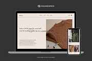 Knitting Squarespace 7.1 Website, a Squarespace Template by Mozen Design (Thumbnail 1 of 7)