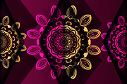 Mandala Circular Pattern Vector Pack, a Background Graphic by NJ Himel (Thumbnail 18 of 95)