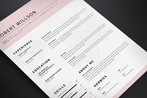 Clean Resume Template Vol.2