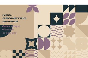 Neo-Geometric Shapes & Compositions