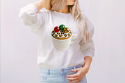 Christmas Leopard Mug  Clipart Bundl, an Illustration by SVGArt (Thumbnail 5 of 8)