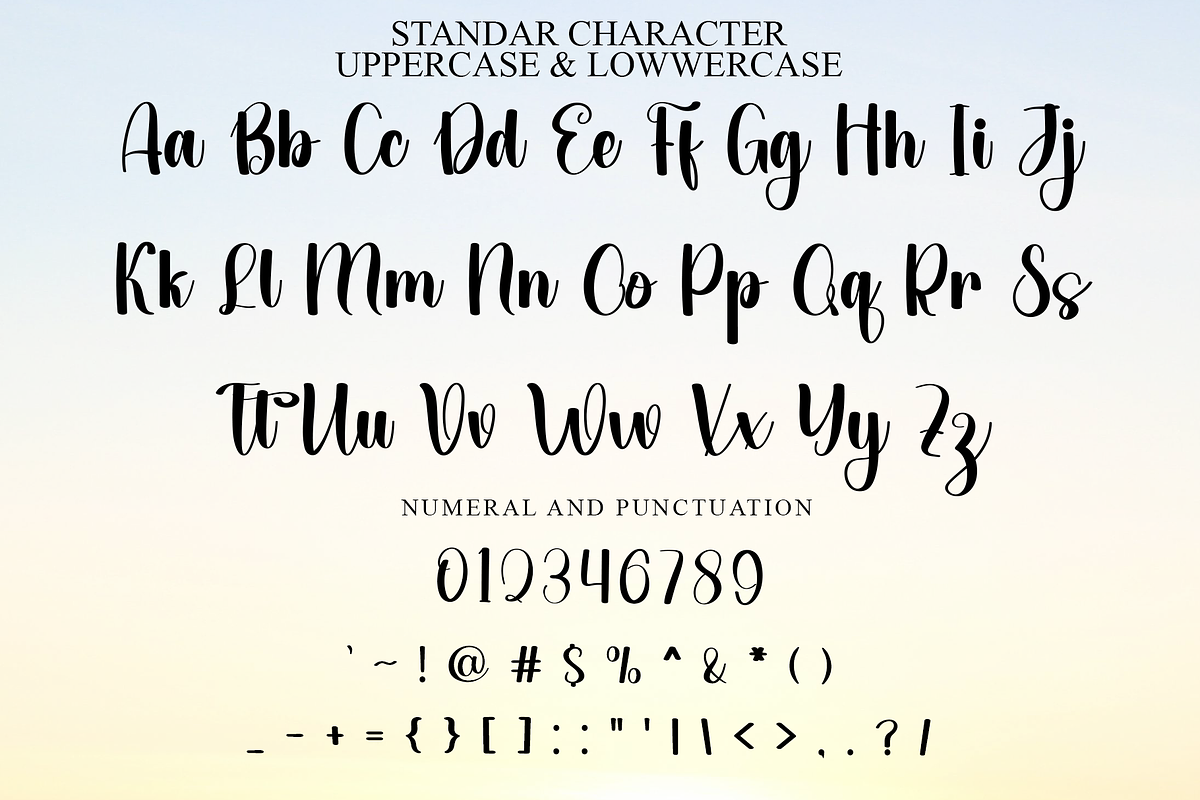 September Handmade, a Handwritten Font by InermediaSTUDIO (Photo 6 of 8)