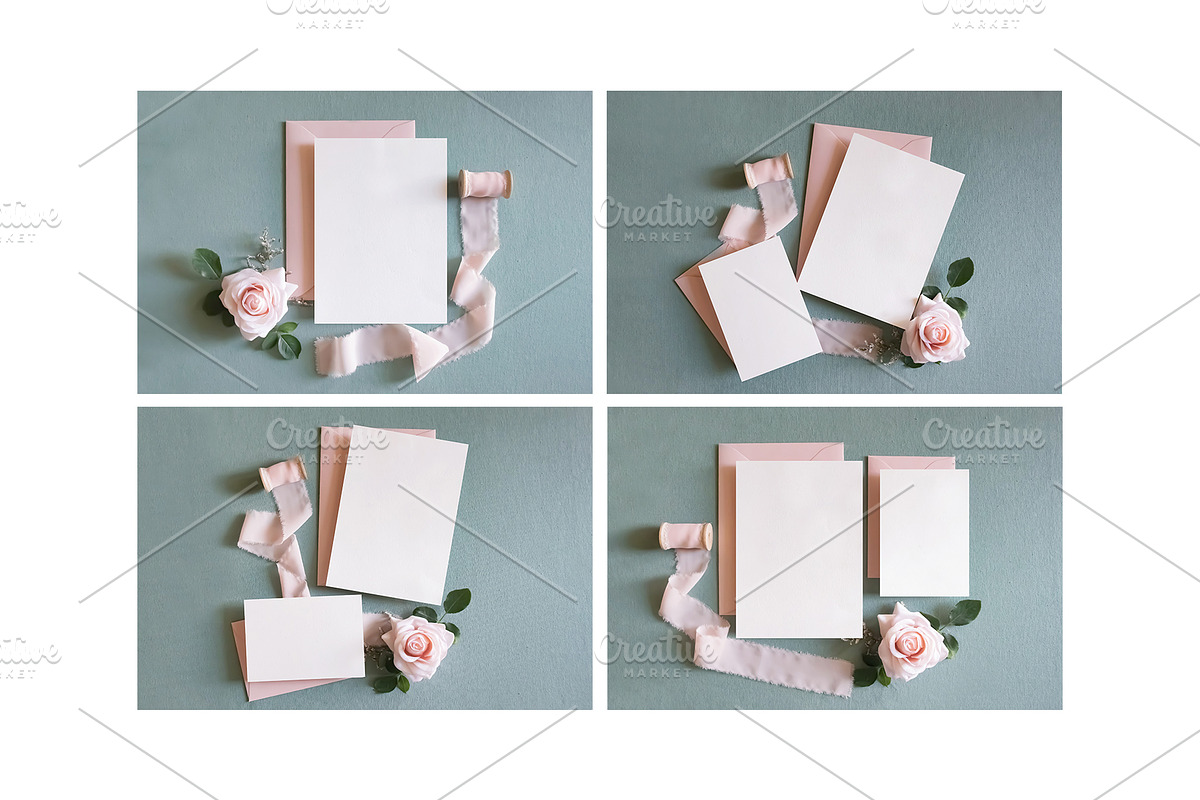 Wedding Stationery Mockup Collection, a Print Template by Citrus and Cinnamon (Photo 3 of 4)