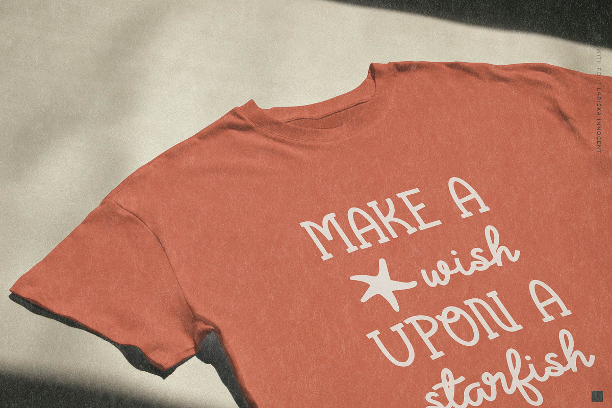 Lariska Innocent Handwritting Duo, a Script Font by Denustudios (Photo 9 of 14)