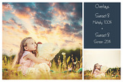 30 Dramatic Sunset Sky Overlays, a Texture Graphic by LovePhotoMoment (Thumbnail 8 of 14)