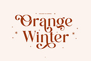 Mango Dream - Modern Retro Font, a Serif Font by Sans & Sons (Thumbnail 3 of 6)