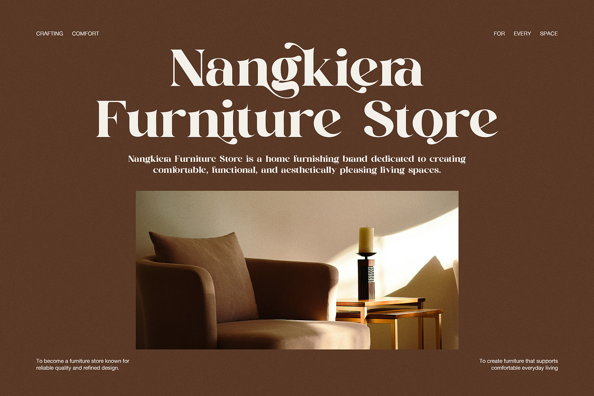Milgn Elegant Serif Font, a Serif Font by Perfectype (Photo 3 of 8)