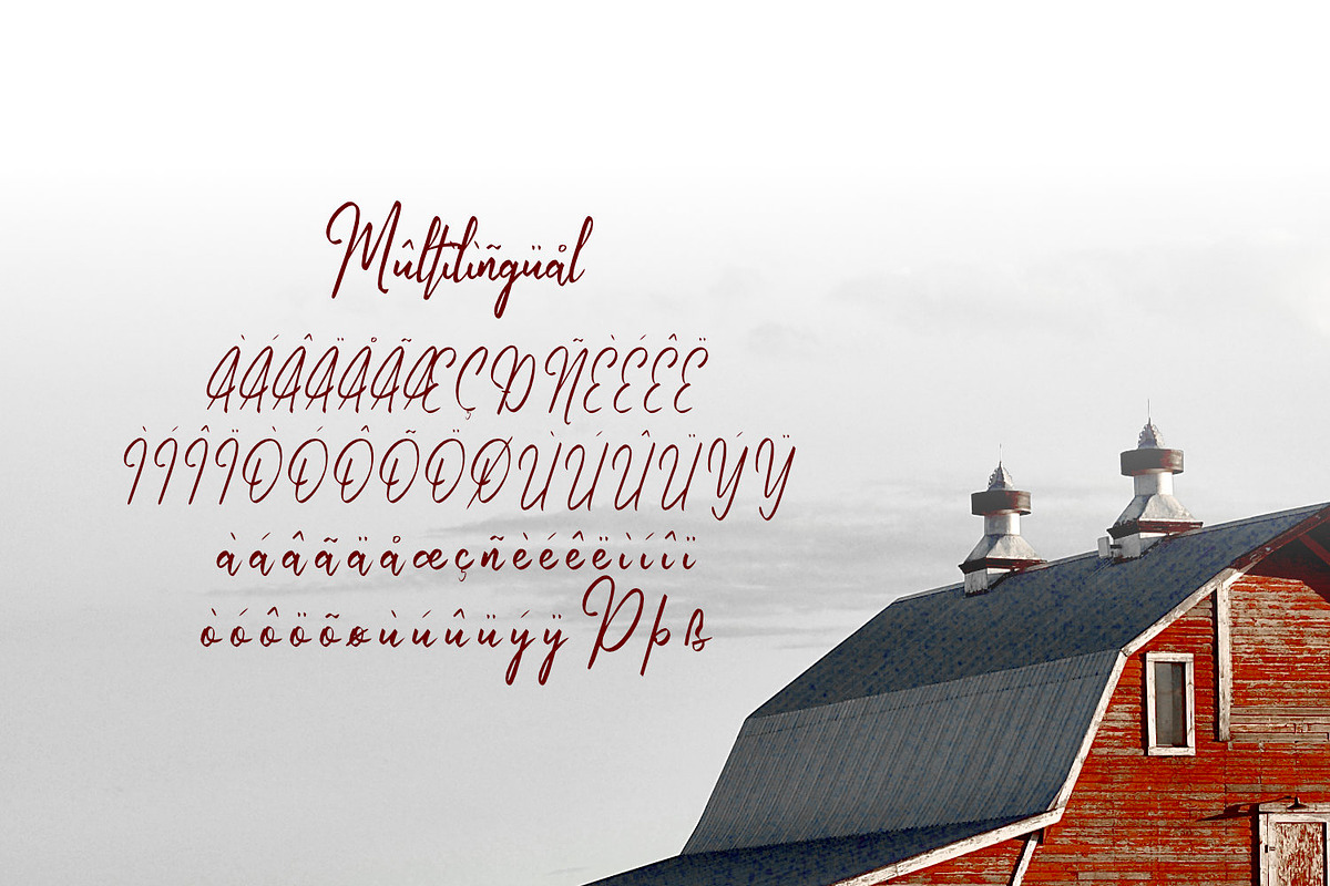 Autumn Field - Handwriting Type, a Script Font by ikiiko (Photo 7 of 7)