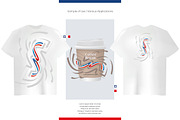 USA flag ribbon vector, a Templates & Theme by Simbos (Thumbnail 7 of 9)