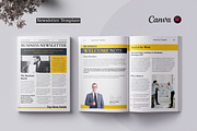 Newsletter Template | Canva, a Brochure Template by ArtisticLand (Thumbnail 1 of 8)