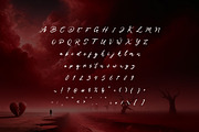 Pain of Love - Script Display Font, a Handwritten Font by Mightyfire (Thumbnail 4 of 4)