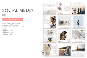 Social Media Pack / Kit 2