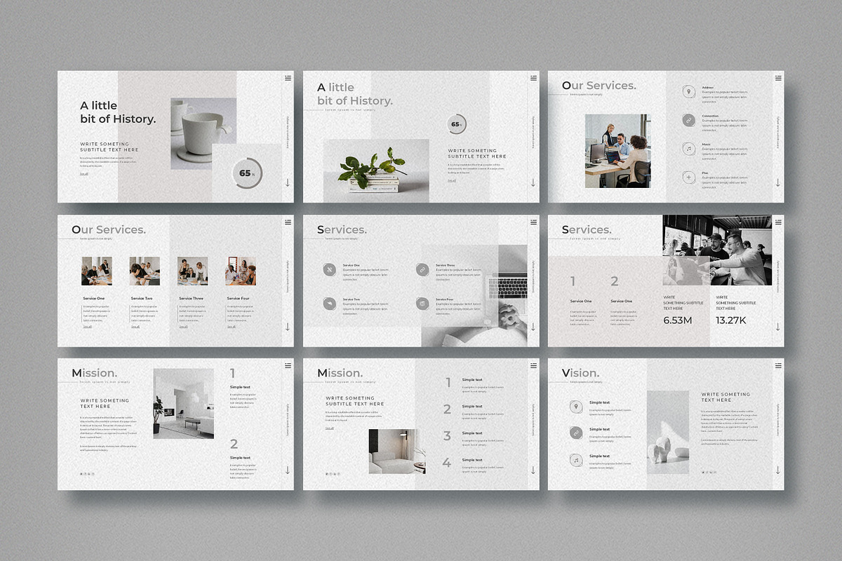 Minimal Presentation Template, a Presentation Template by Studio Temply (Photo 16 of 28)