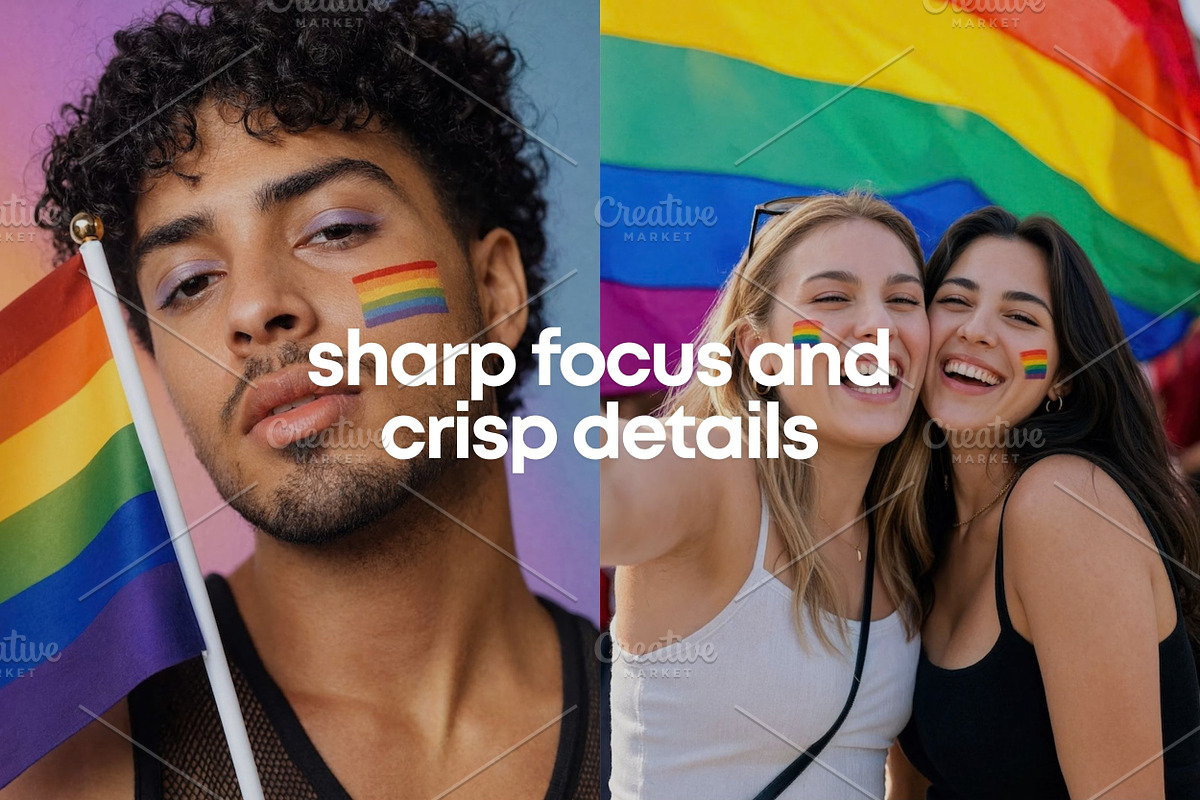 50 LGBTQ+ Pride Stock Photos, a Person Photo by Selenique Studio (Photo 3 of 8)