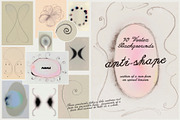 Anti-Shape: 70 Vortex Backgrounds, a Background Graphic by Purple (Thumbnail 1 of 12)