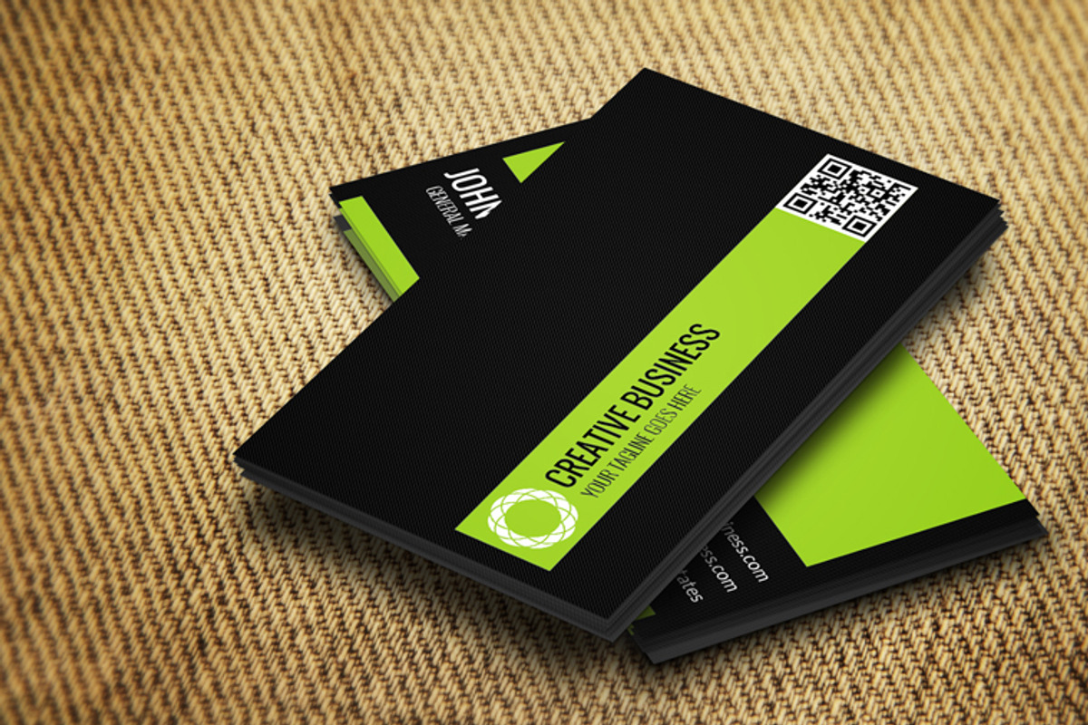 Modern Corporate Business Card CM015, a Business Card Template by annozio (Photo 2 of 4)