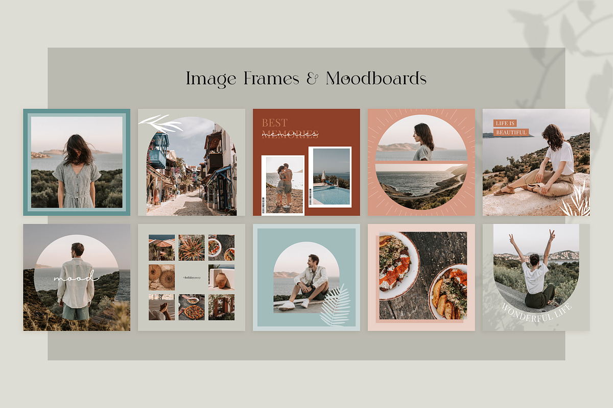 Instagram Template Bundle in CANVA, a Social Media Template by RWstudio (Photo 3 of 8)