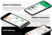 UIKit for food, driver, Technican, an UI Kit Template by Fluttertop (Thumbnail 3 of 9)